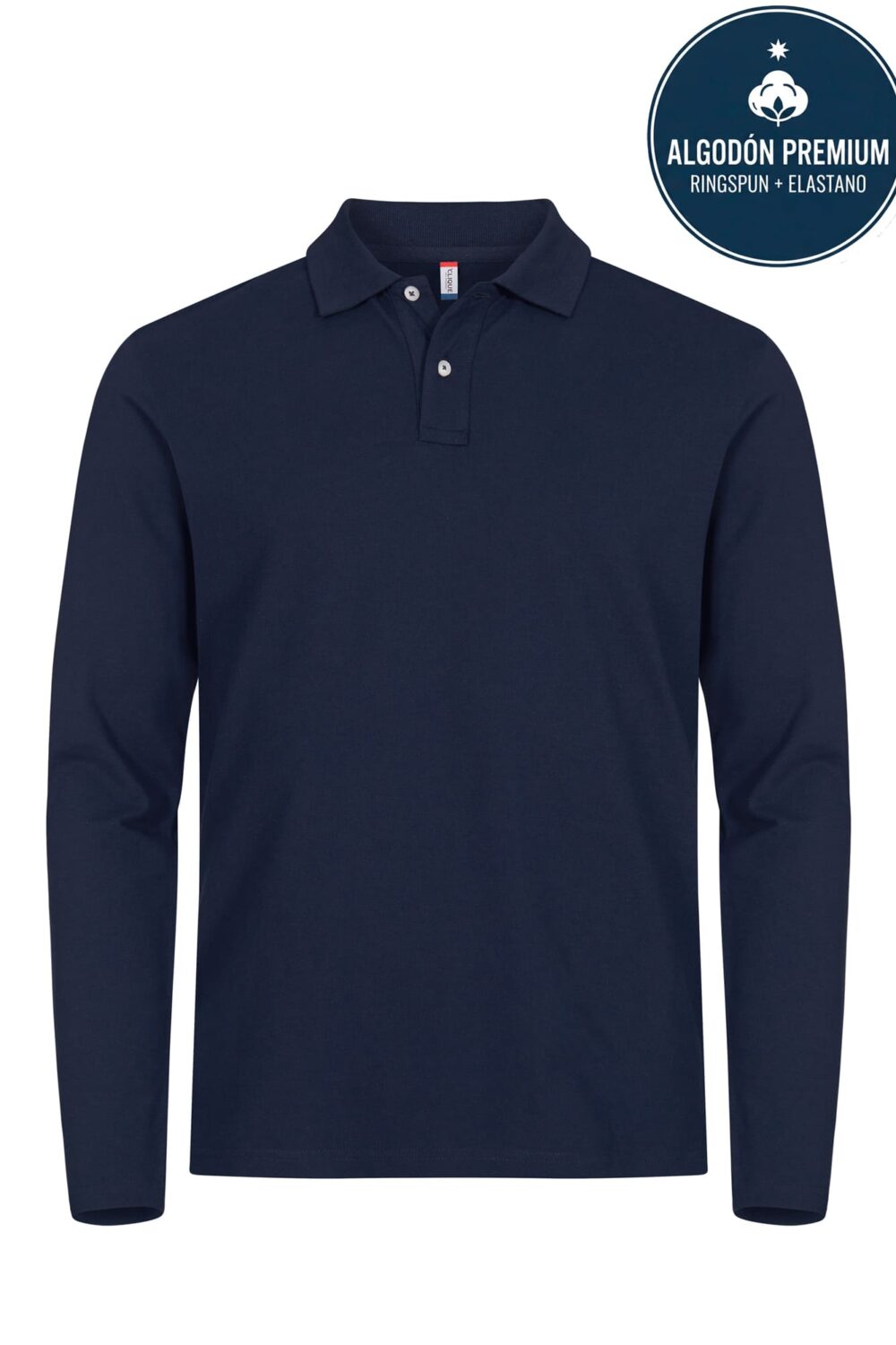 Polo Clique Stretch Premium Manga Larga